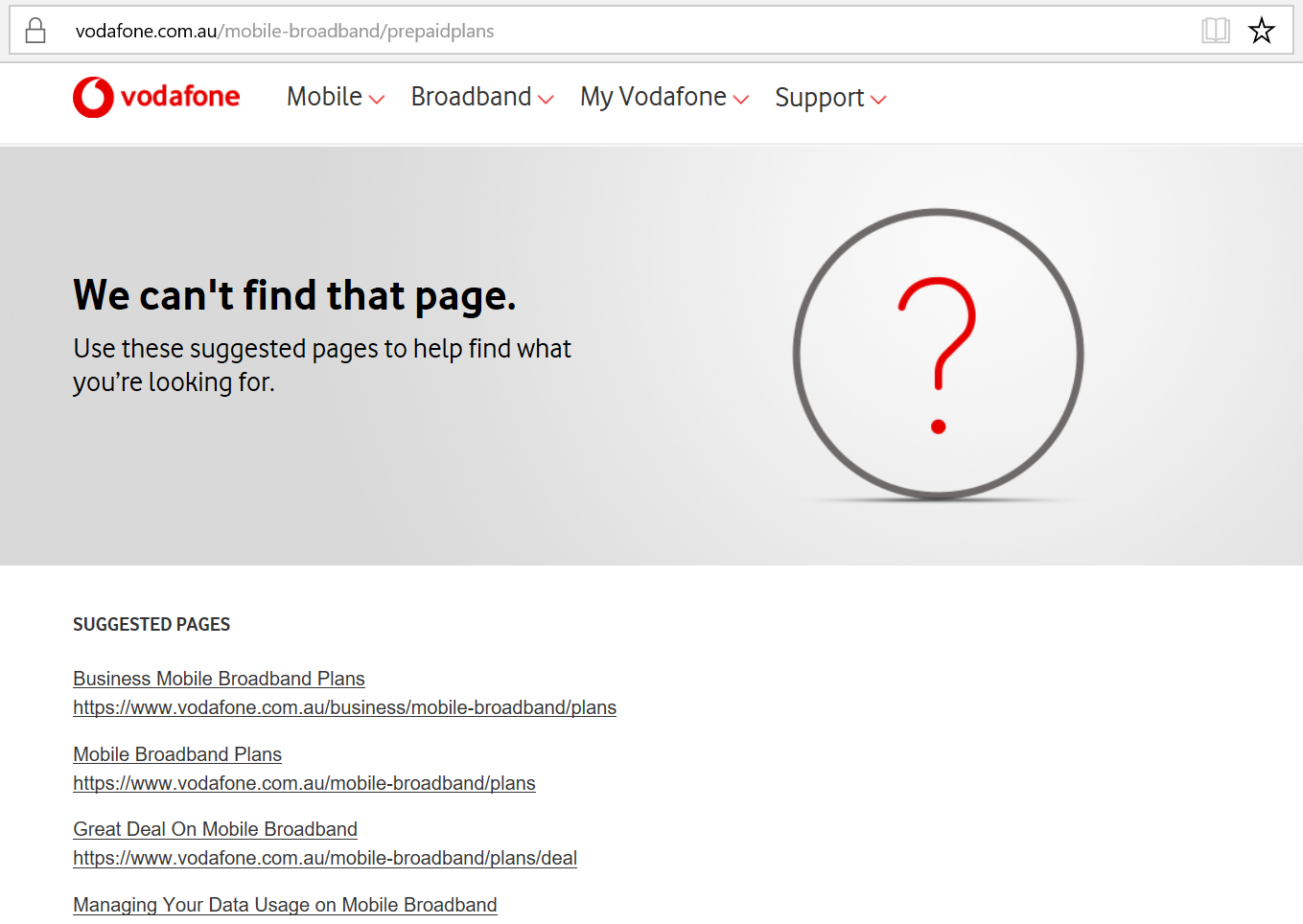 Intelligent 404 gallery image