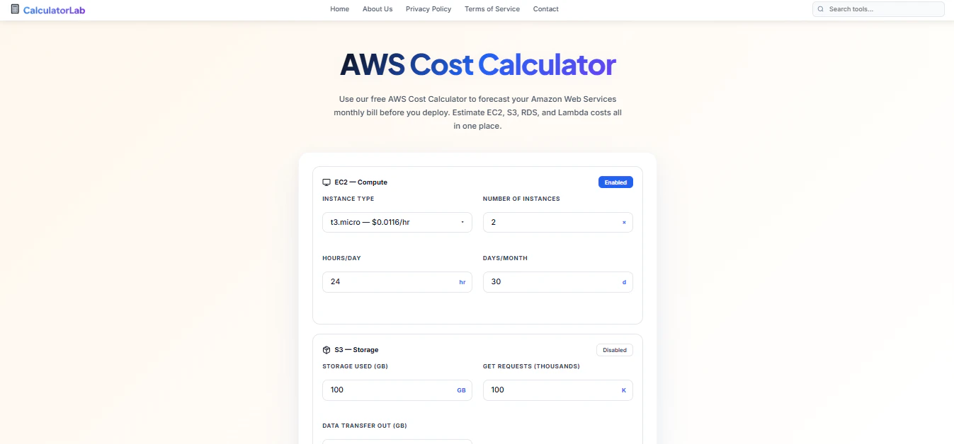 CalculatorLab screenshot 1