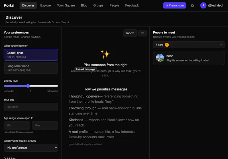 Myspace-ish 2.0 screenshot 4