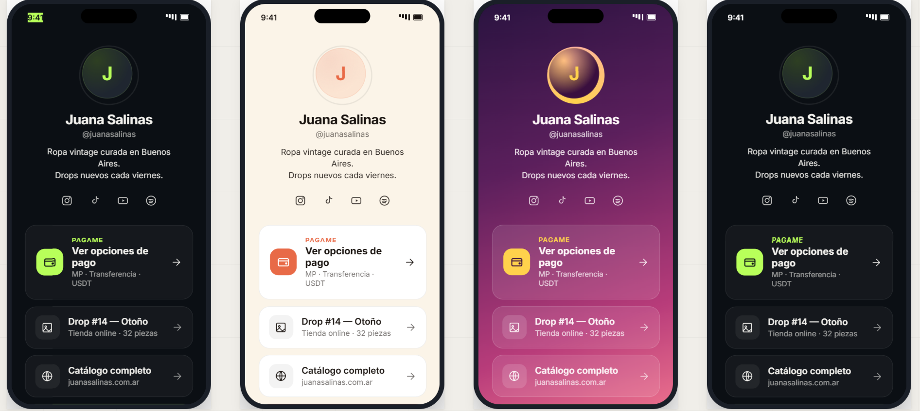 Linkearla — Tu link de bio gallery image