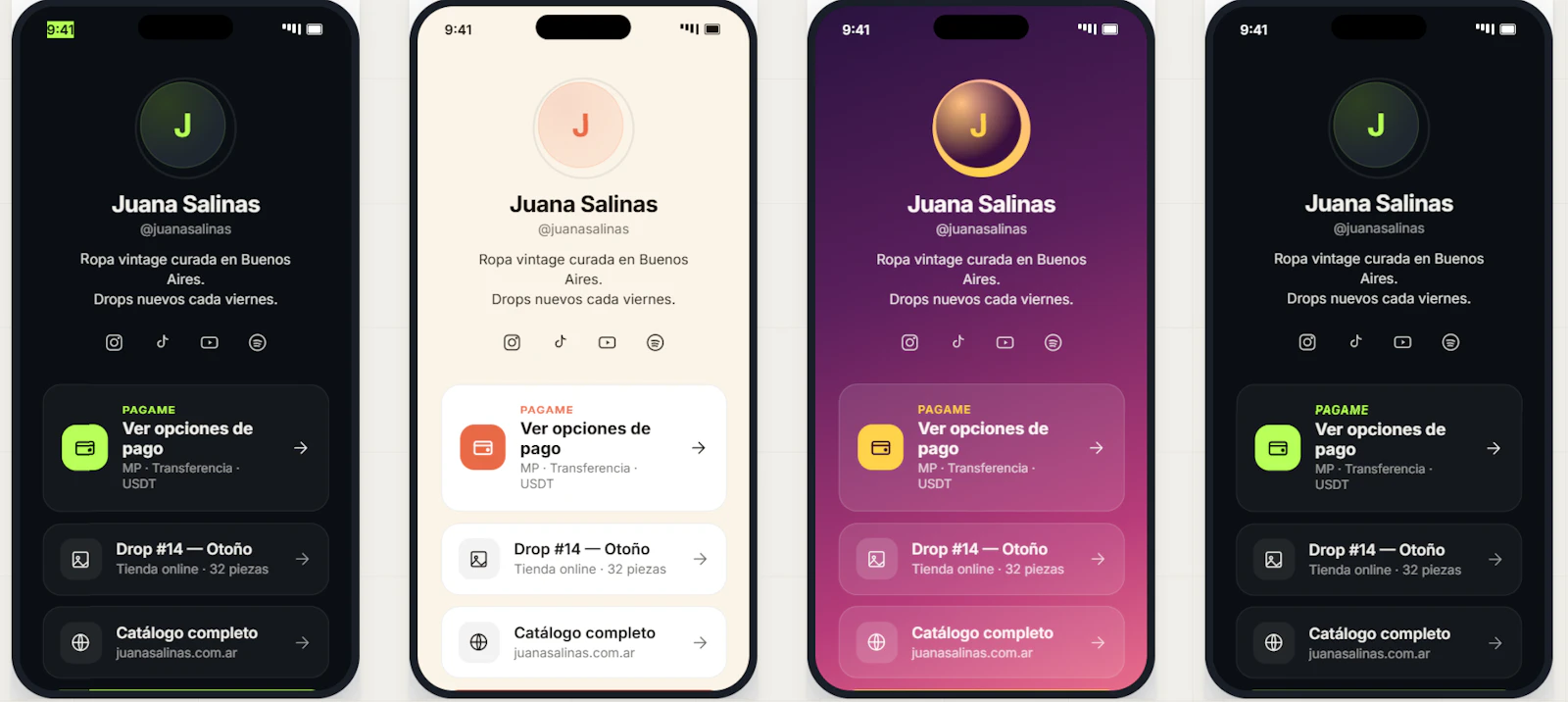 Linkearla — Tu link de bio screenshot 4