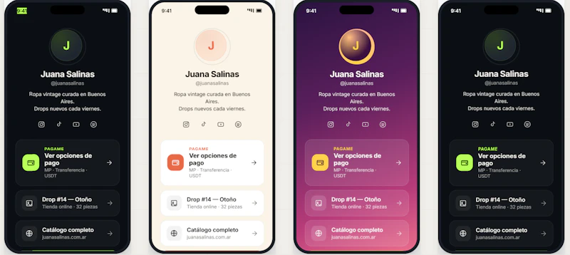 Linkearla — Tu link de bio screenshot 4