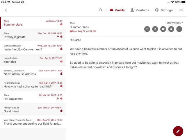 Tutanota gallery image