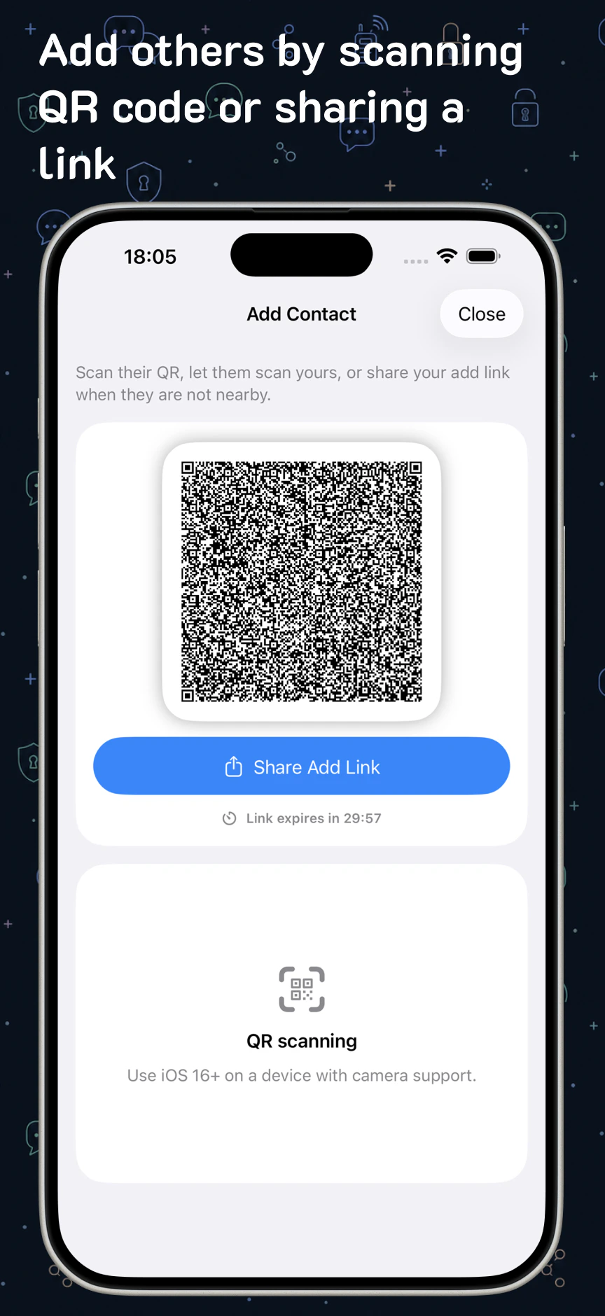 Mini Walkie Talkie for iOS screenshot 3