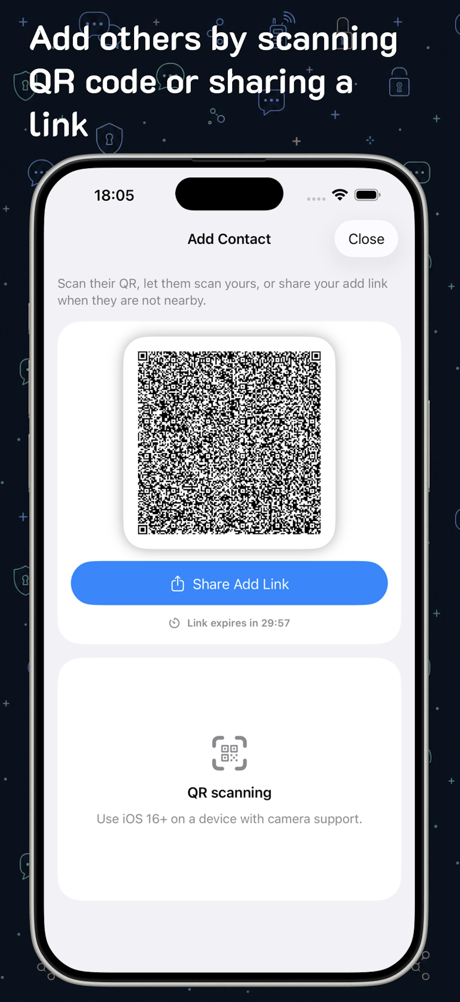 Mini Walkie Talkie for iOS screenshot 3
