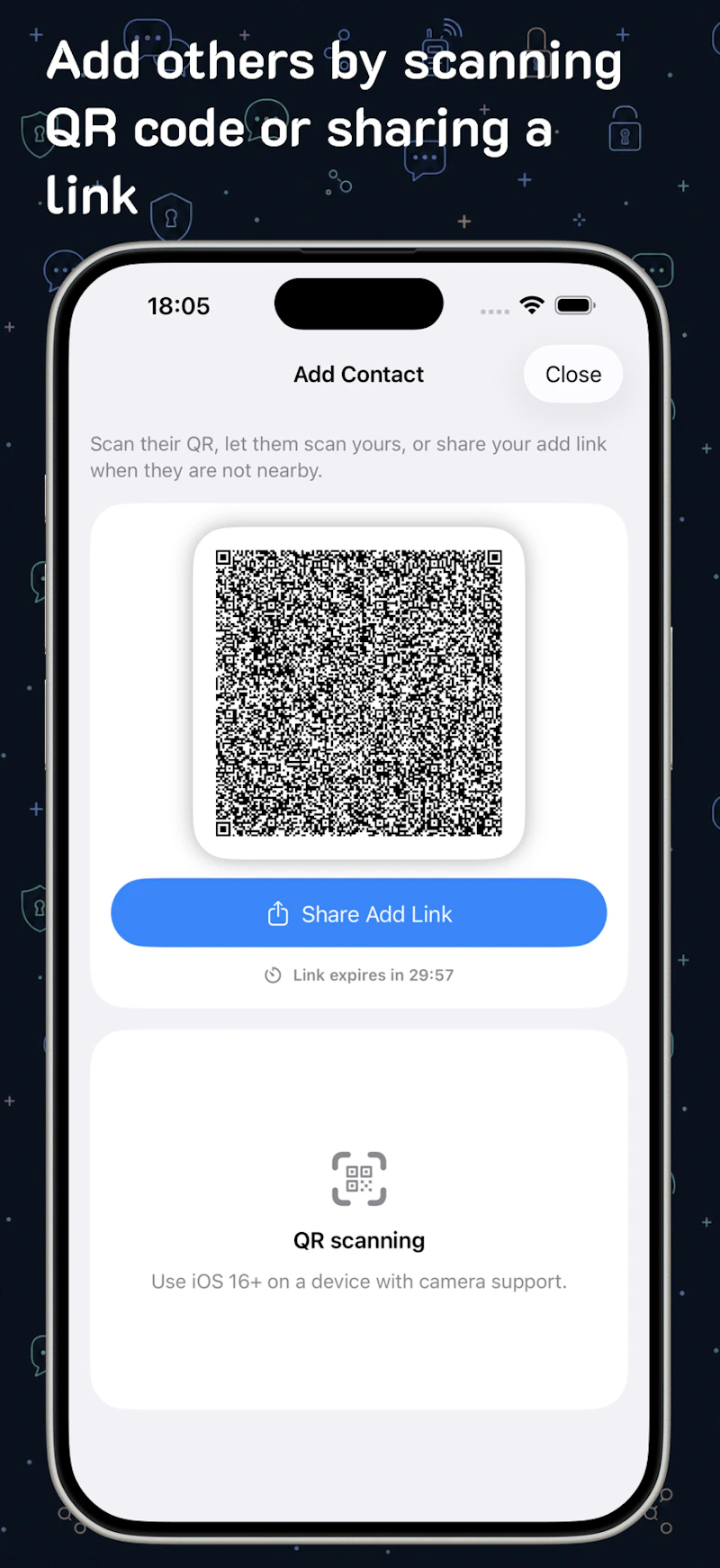 Mini Walkie Talkie for iOS screenshot 3
