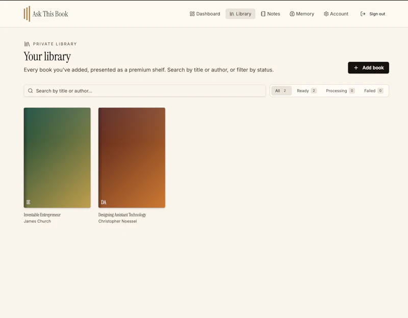 Ask This Book screenshot 3