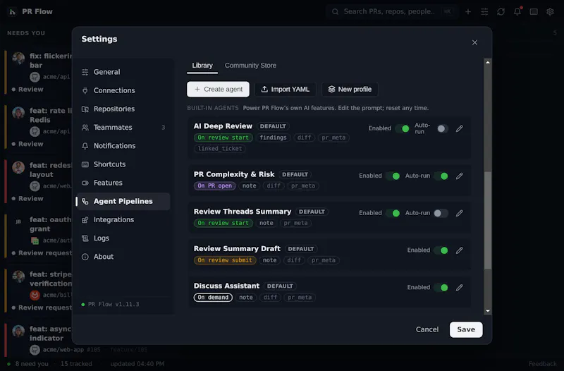 PR Flow screenshot 9