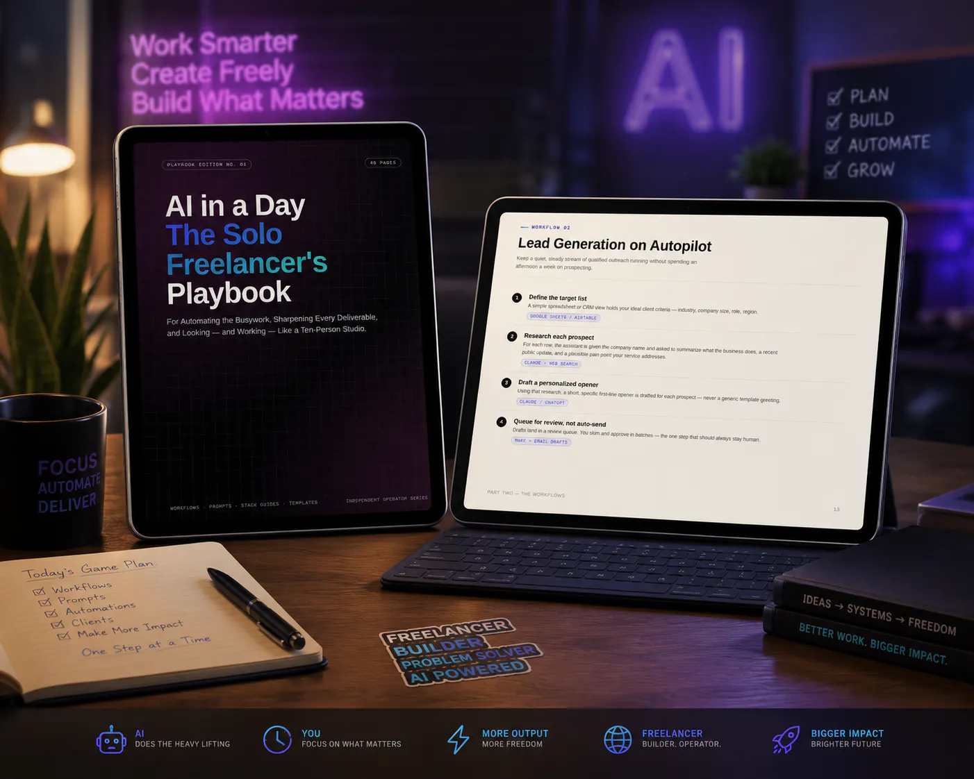 AI in a Day: Solo Freelancer's Playbook gallery image