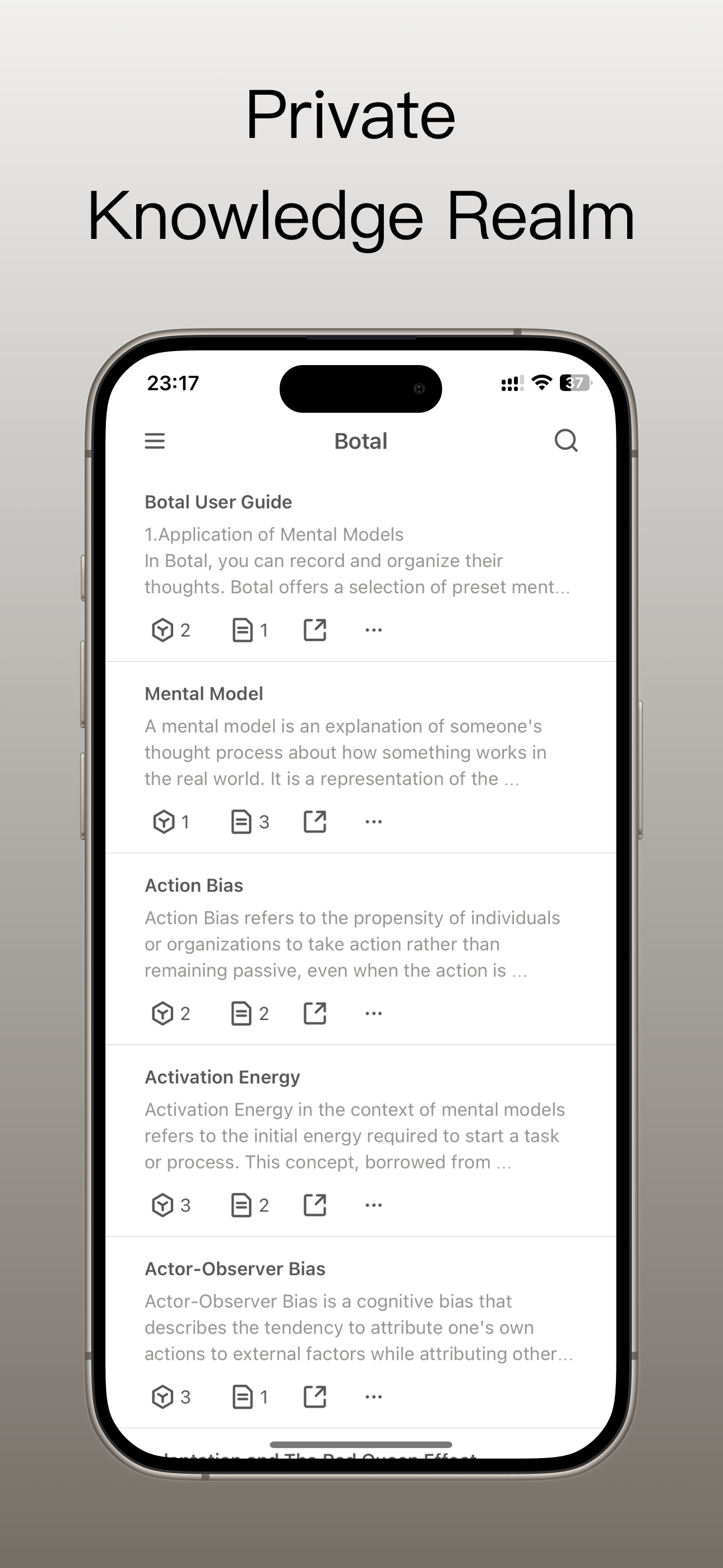 startuptile Botal-A mental-model-based note-taking app