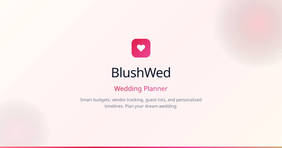 BlushWed gallery image