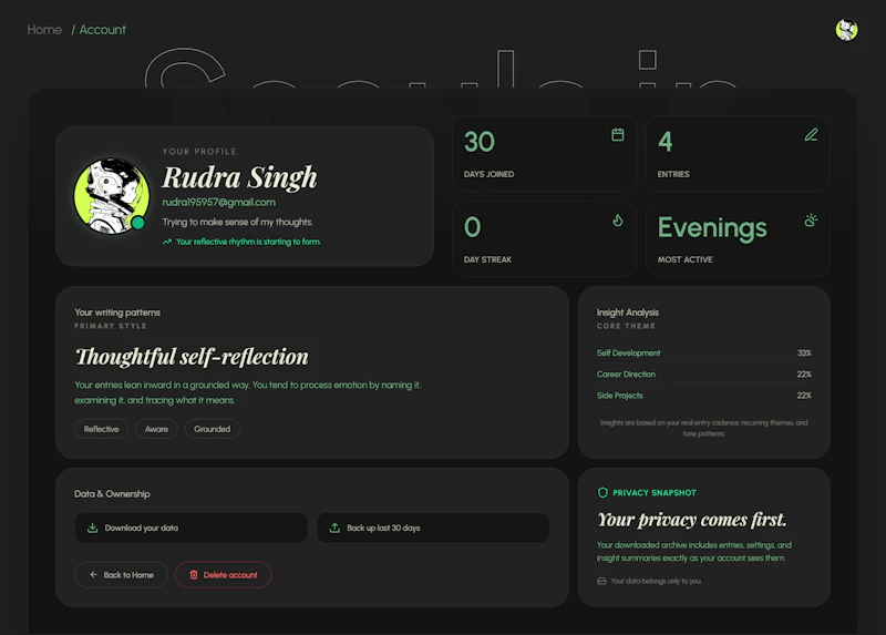 Soouls — A quieter way to think screenshot 10