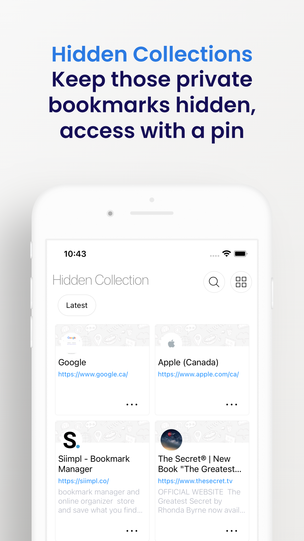 Siimpl Bookmarking gallery image