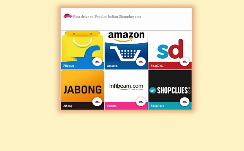 Popular Indian Shopping cart