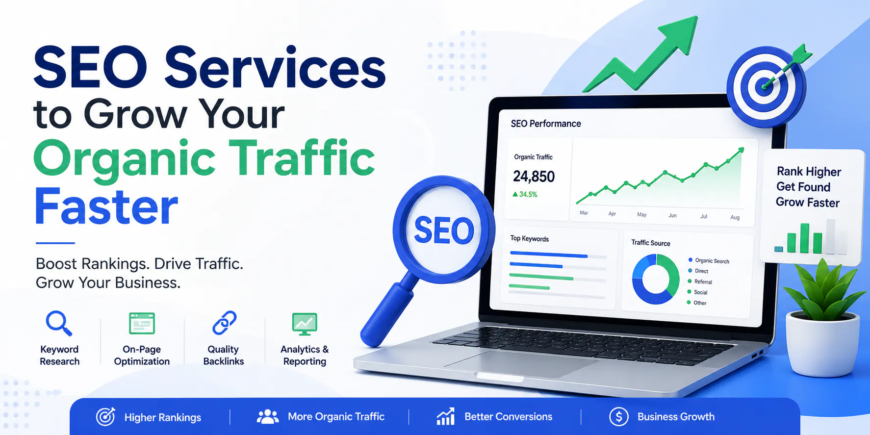 Organic Traffic with Expert SEO Services gallery image