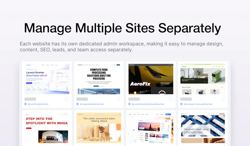 Webhub screenshot 6