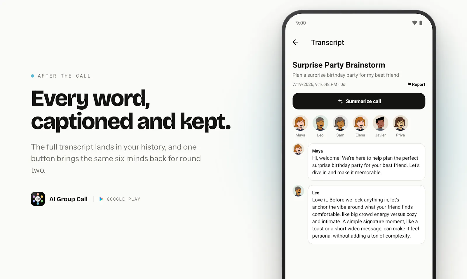 AI Group Call screenshot 5