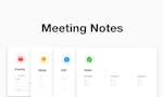 Notion Meeting Notes image