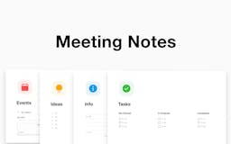 Notion Meeting Notes media 1