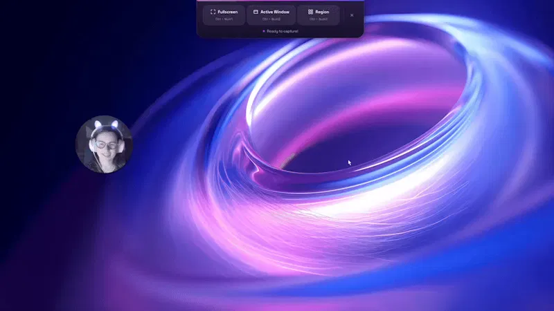 AuroShot screenshot 1 (video preview)