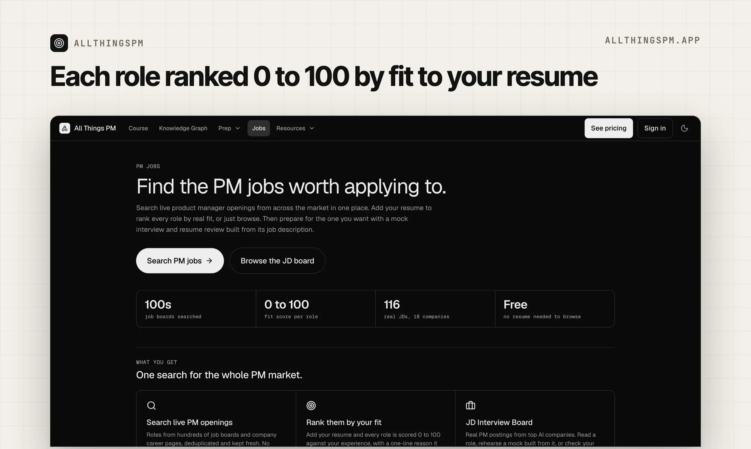 Resume Job Match by AllthingsPM gallery image