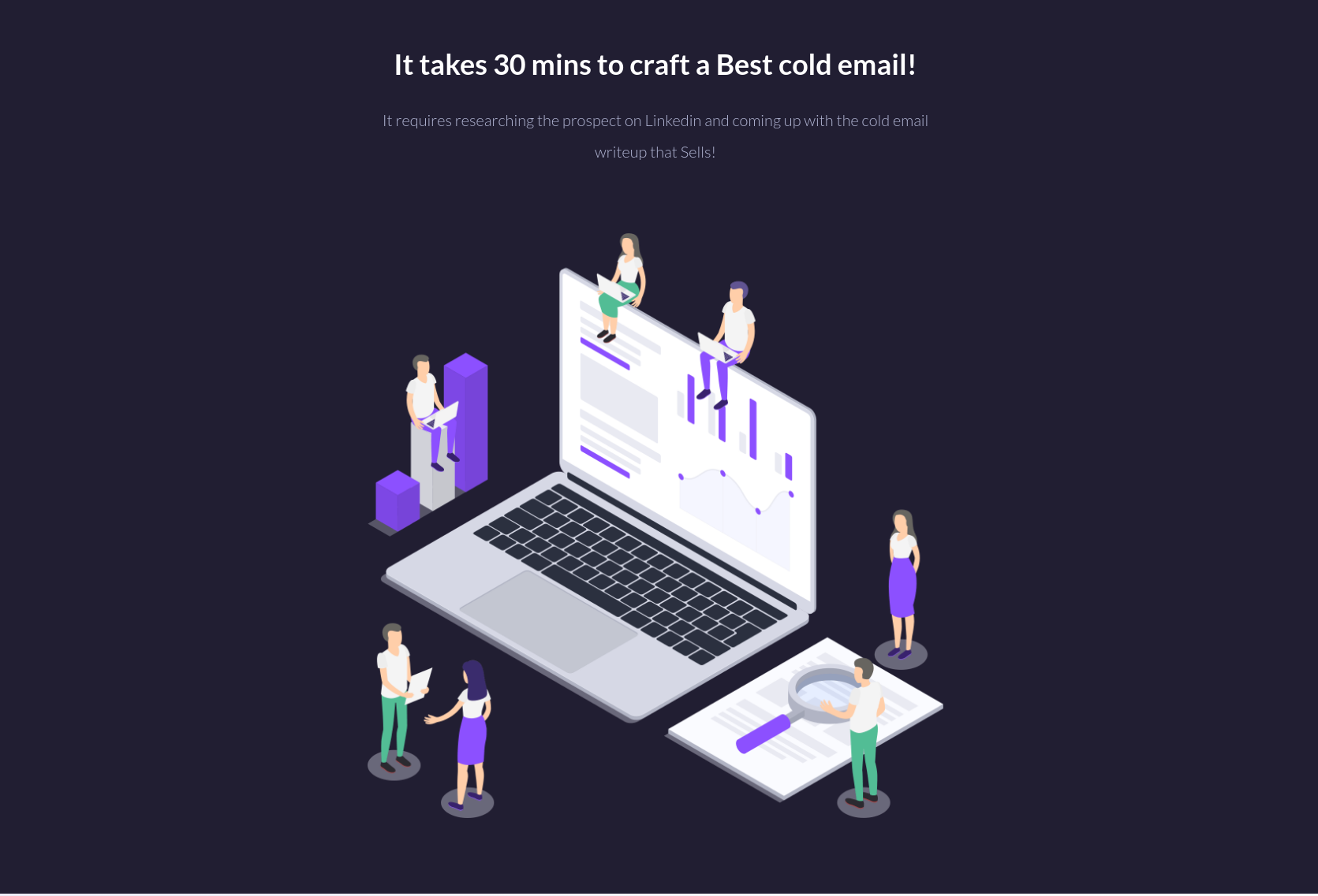 Custom cold email gallery image