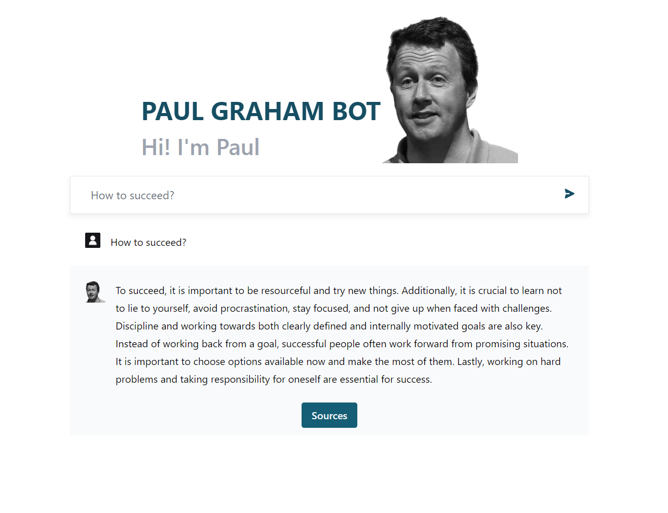 Paul Graham GPT机器人 - 浏览和搜索保罗·格雷厄姆（Paul Graham）论文的机器人媒体2