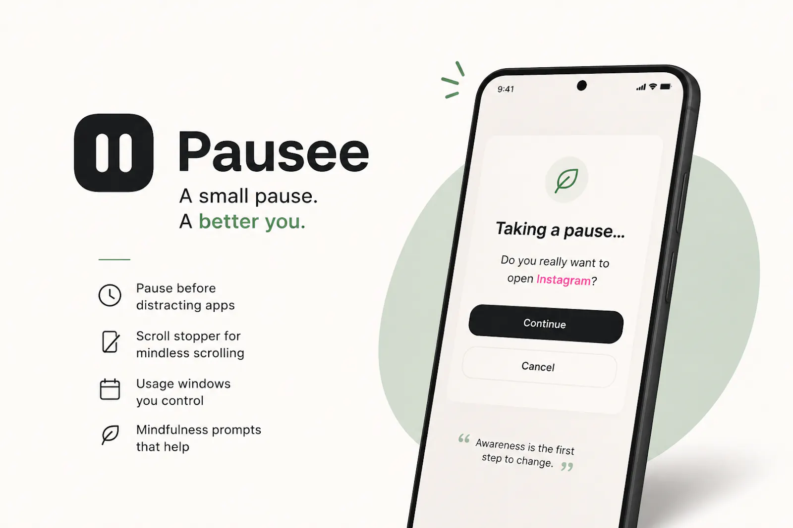 Pausee screenshot 1