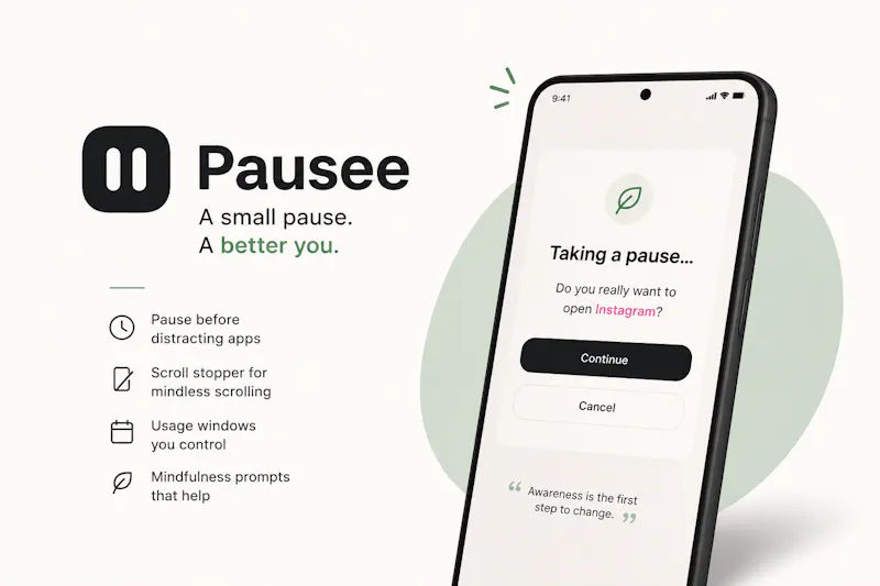 Pausee screenshot 1