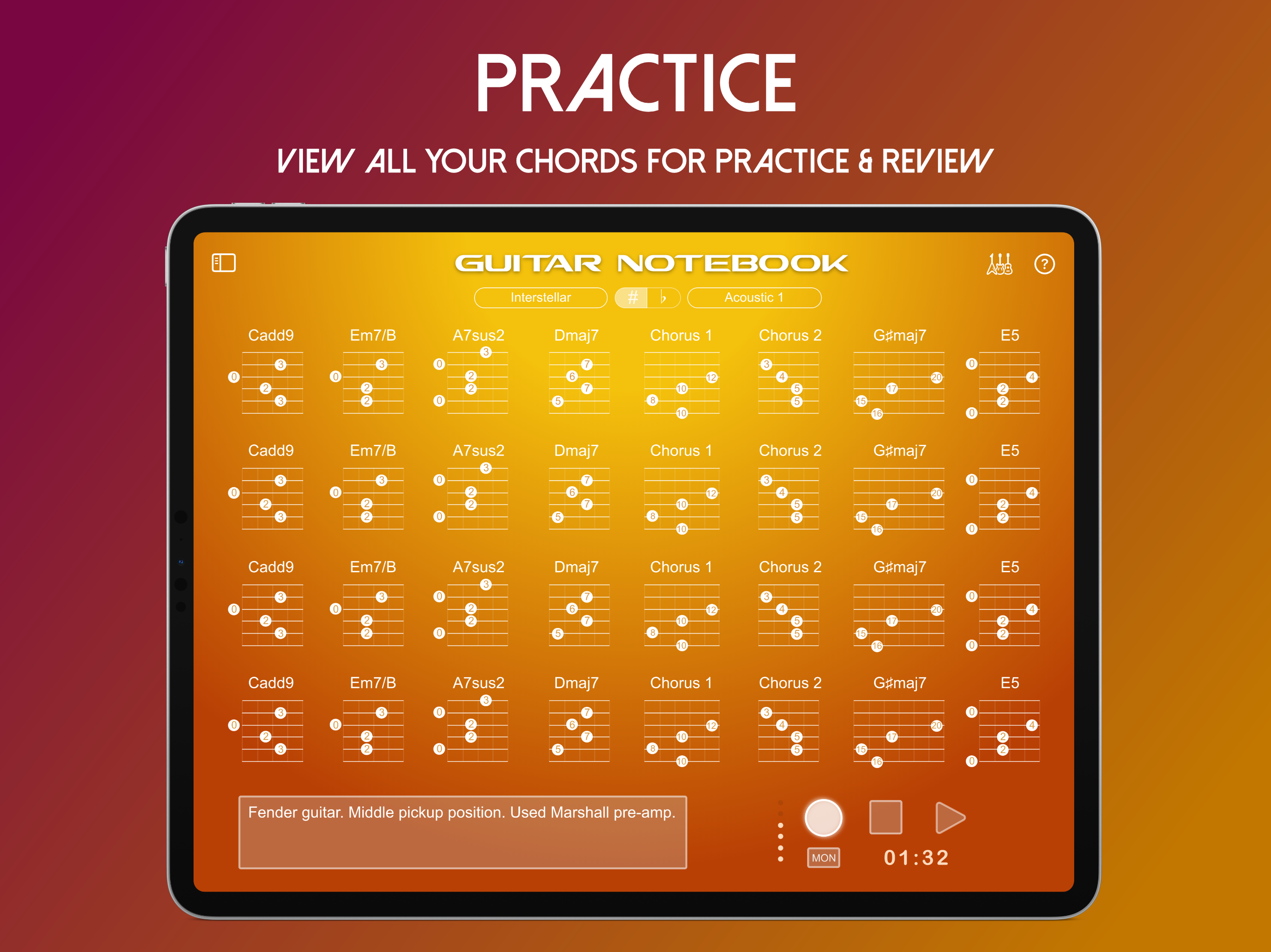 Guitar Notebook gallery image