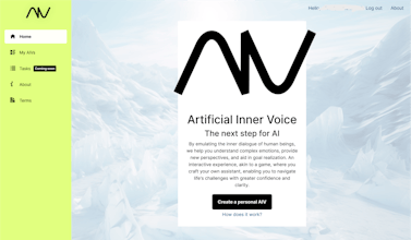 Artificial Inner Voice (AIV) gallery image