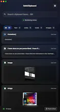 SafeClipboard Secure Clipboard for macOS gallery image