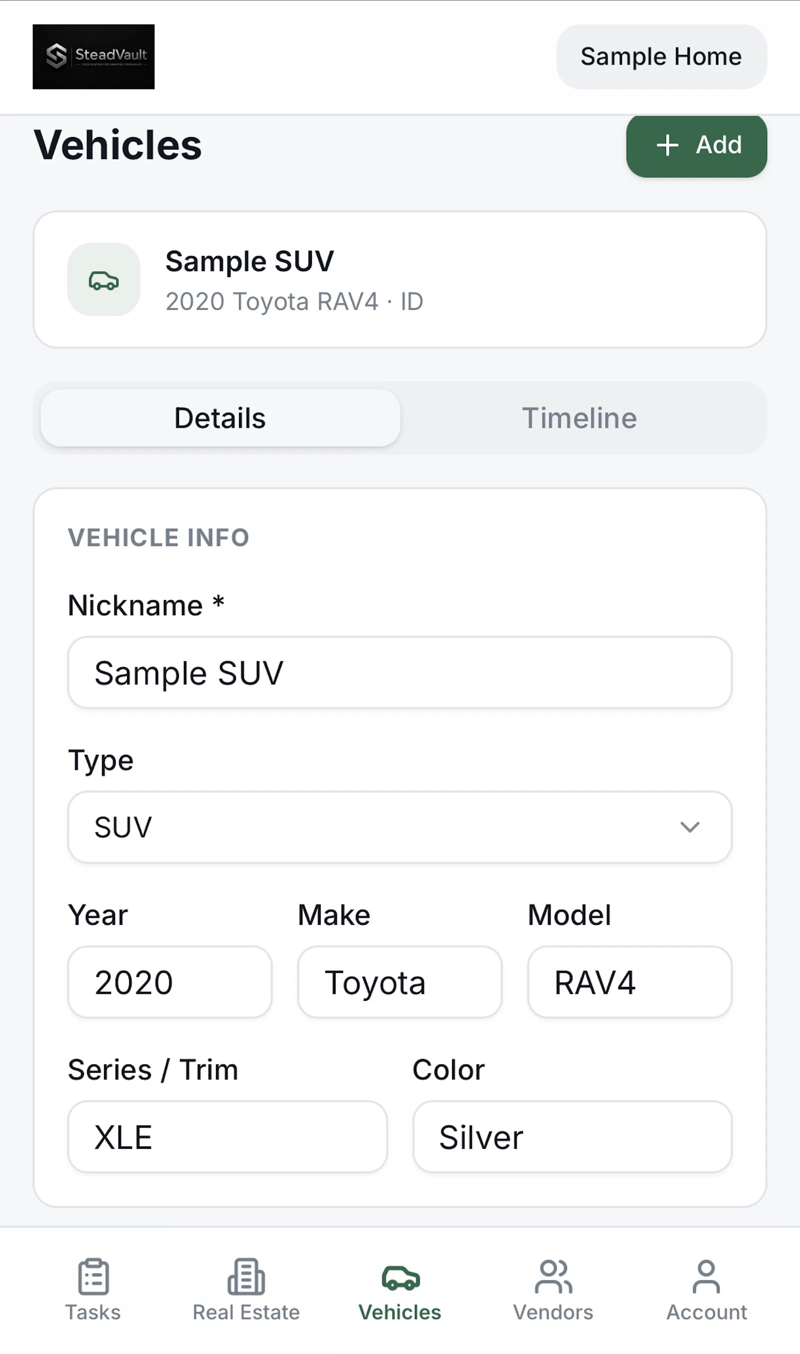 SteadVault screenshot 7