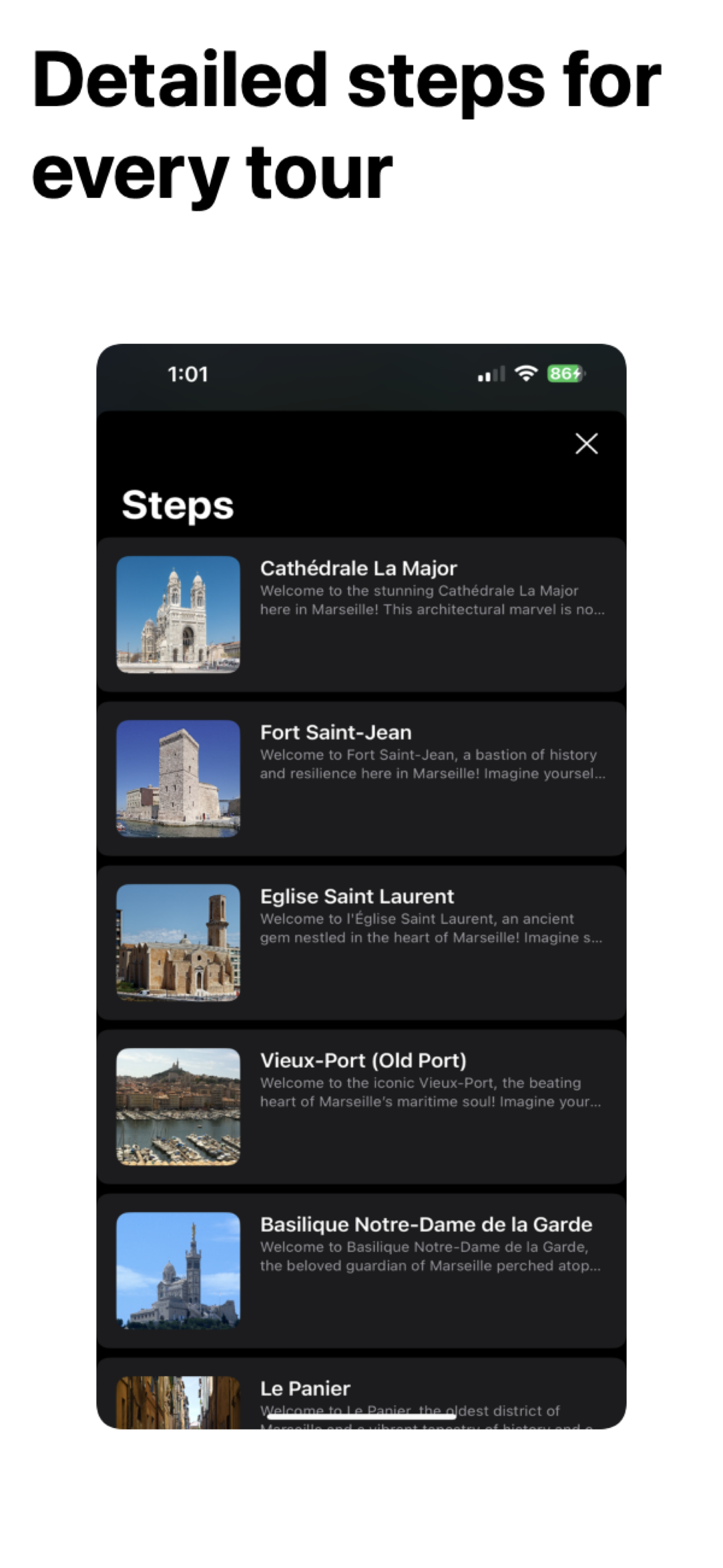 CityGuide - Lawatan audio media 10