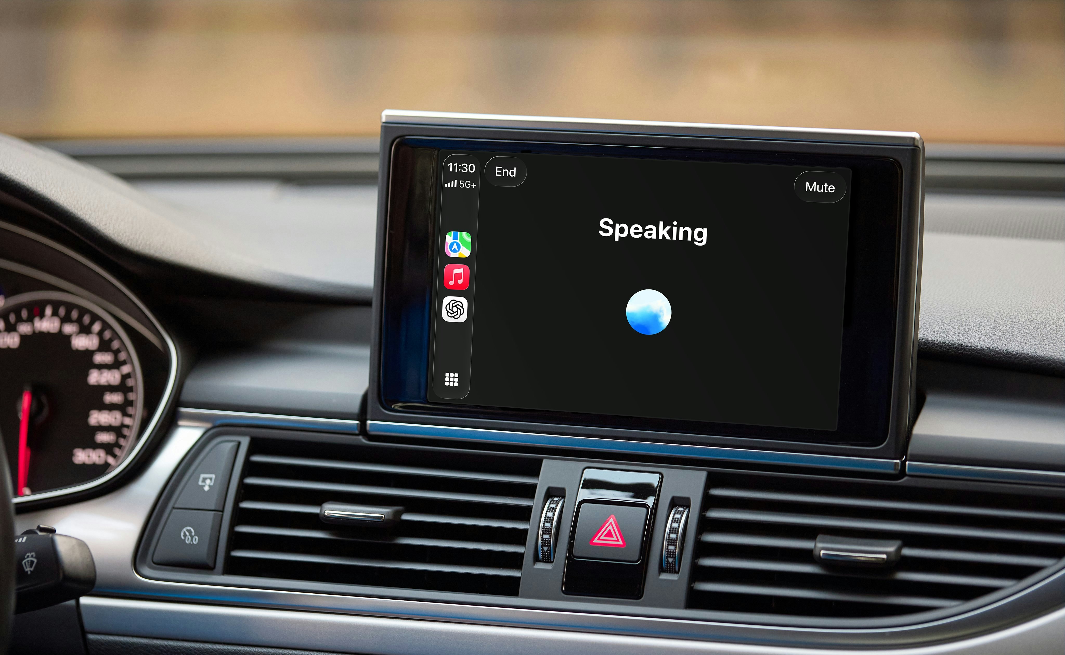 ChatGPT on CarPlay gallery image