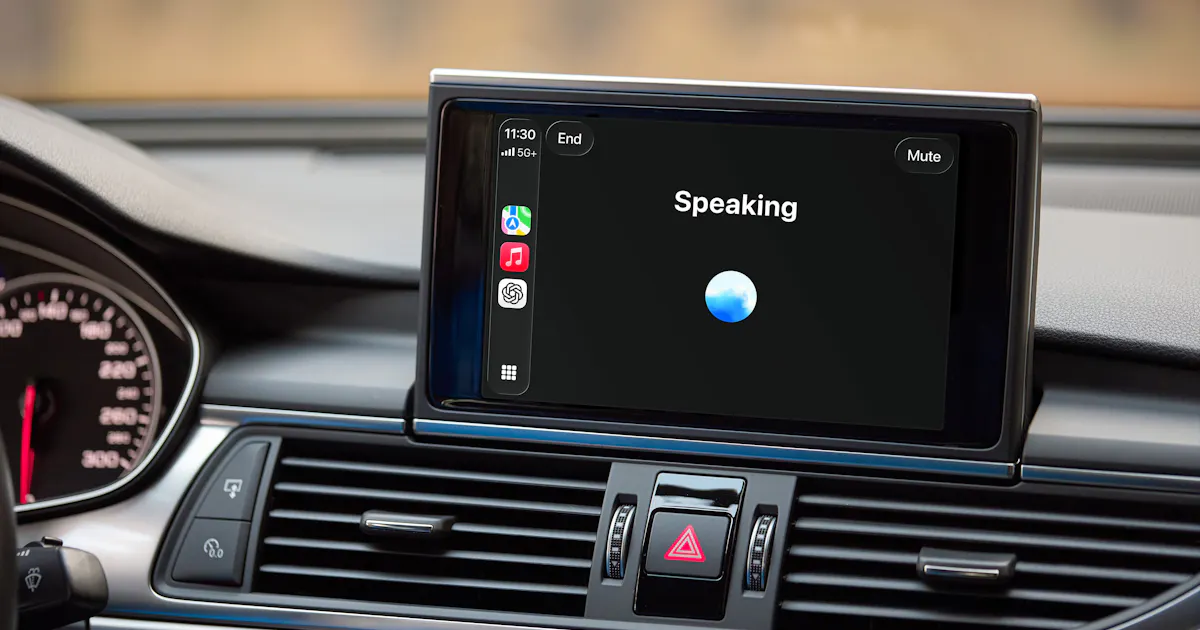 ChatGPT on CarPlay