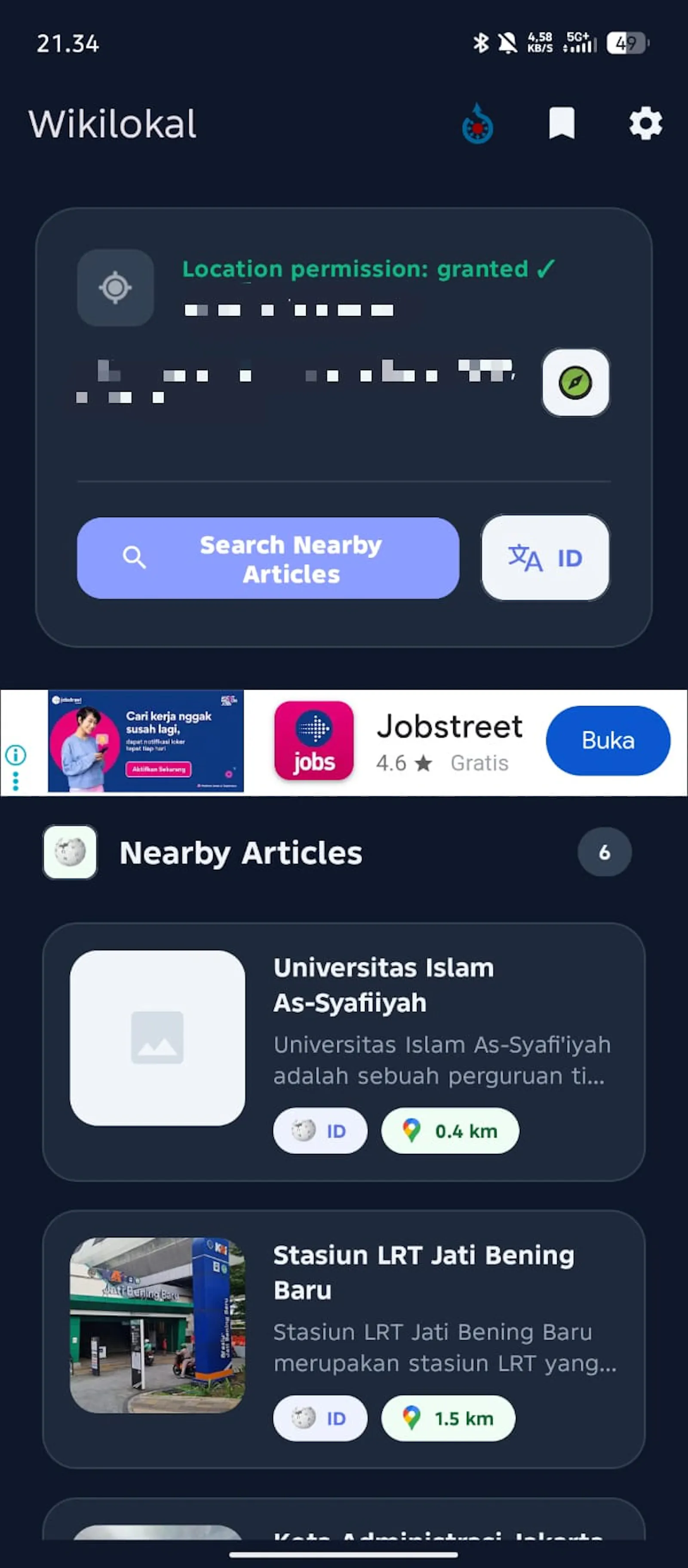 Wikilokal screenshot 4