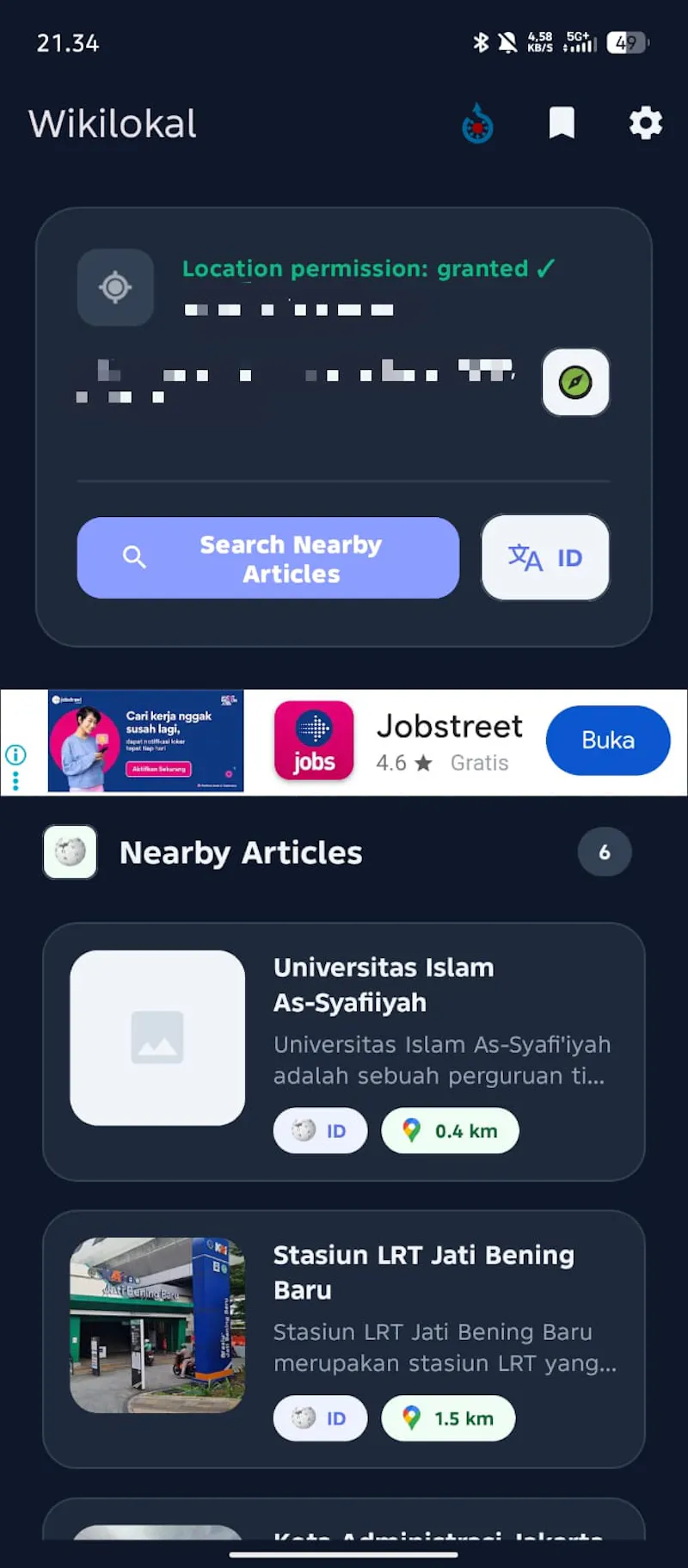 Wikilokal screenshot 4