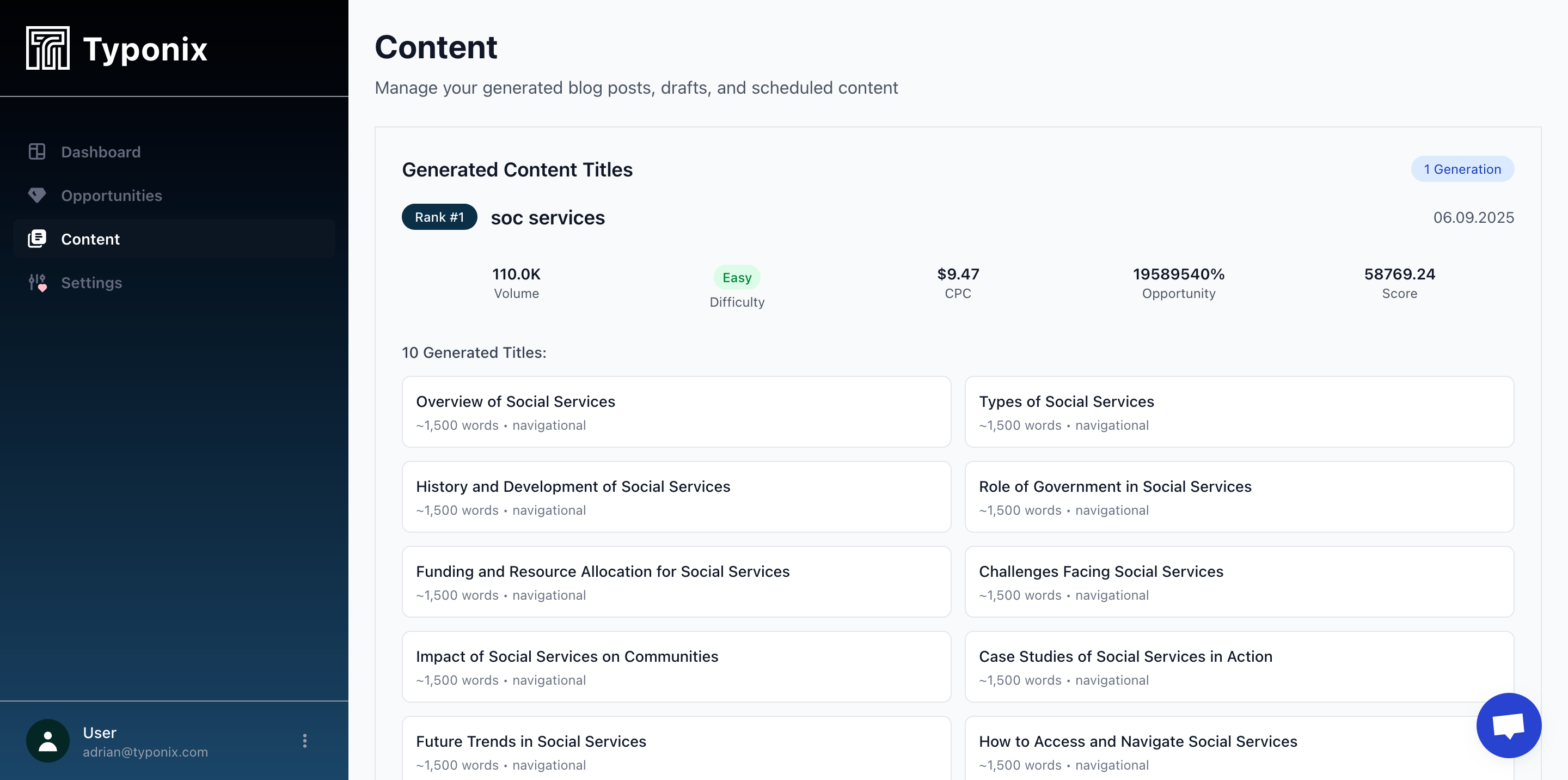 Typonix - Screenshot 2 showing product features and functionality