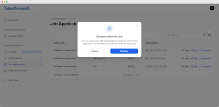 Talent Screen AI gallery image