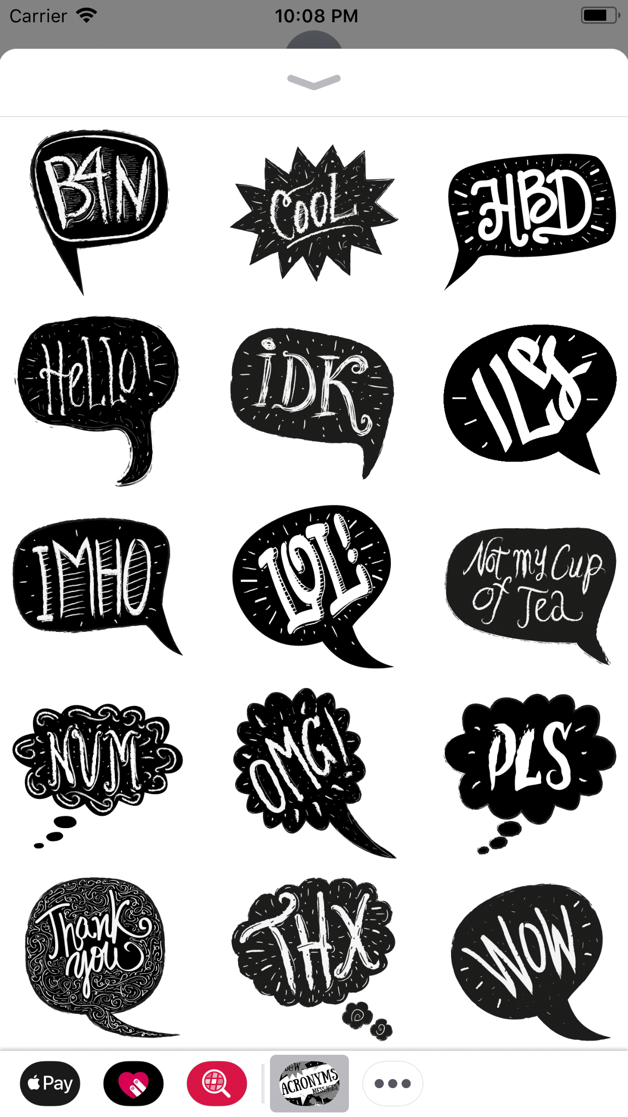 Acronyms Stickers gallery image