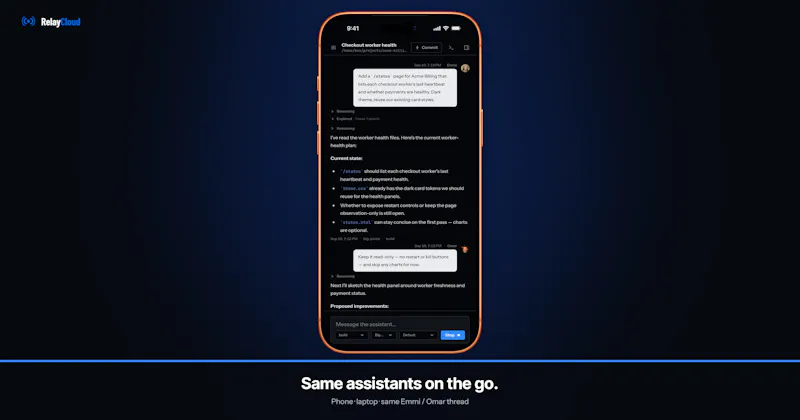 RelayCloud screenshot 2