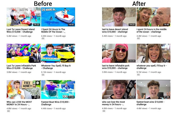 Clickbait Remover for Youtube gallery image