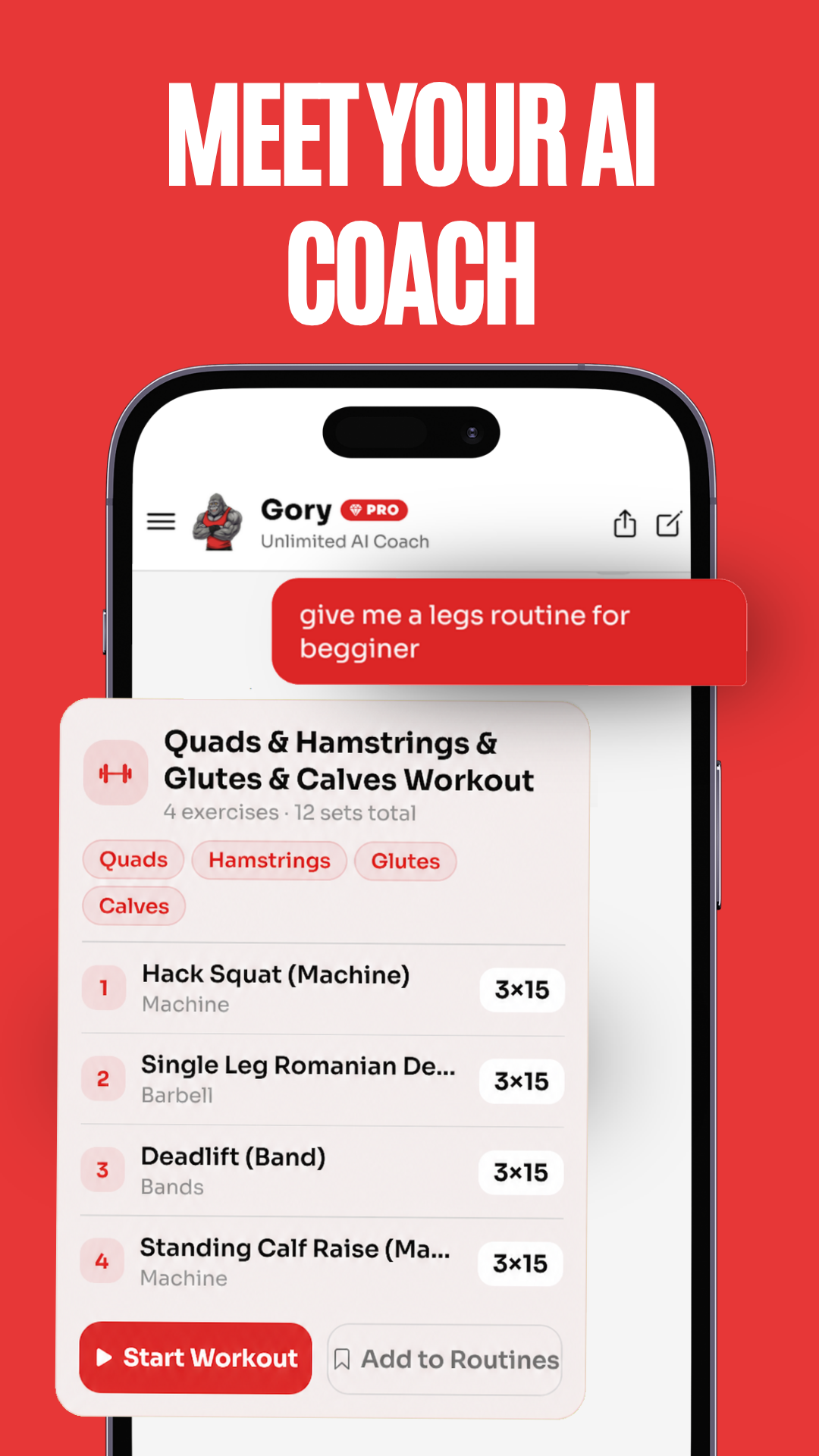 Gorya — Your AI-Powered Fitness Coach gallery image