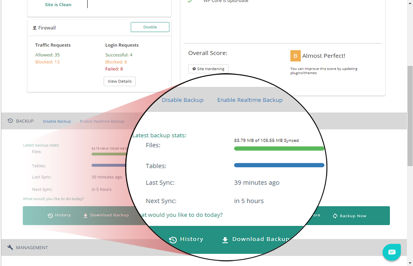 MalCare gallery image