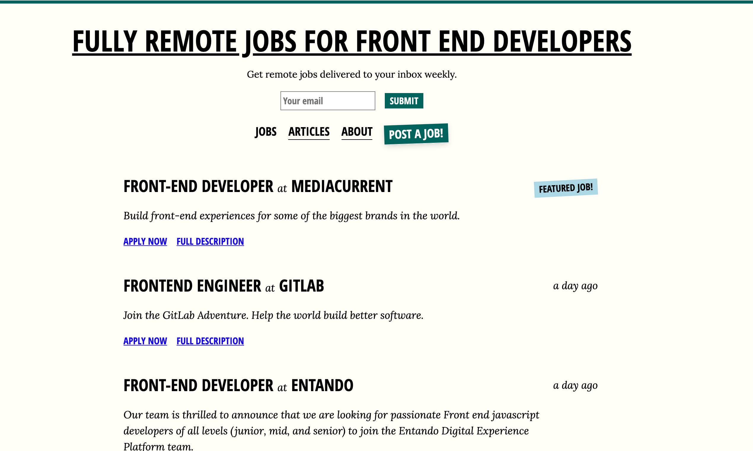 Front End Remote Jobs media 1