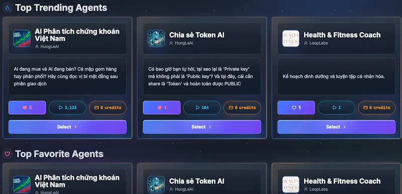 AI Agent Marketplace screenshot 2
