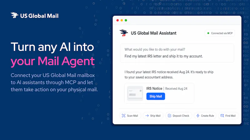 US Global Mail - MCP Server screenshot 3