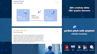 Ultimate Blockchain Pitch Deck Template gallery image