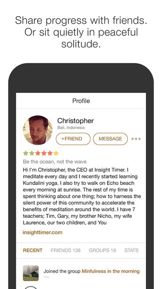 Insight Timer 1.5 gallery image